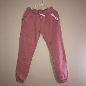 pink bench sweatpants